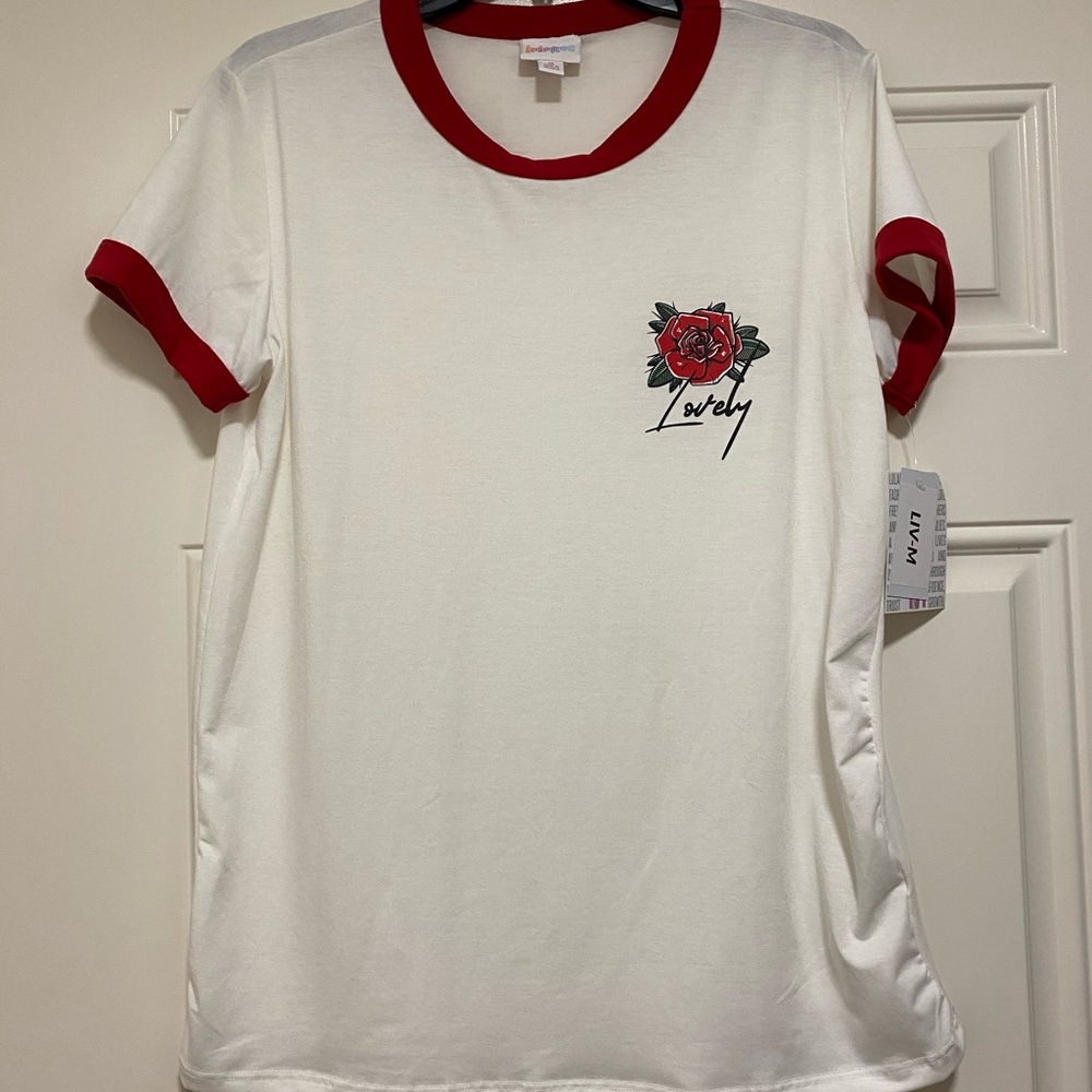 LuLaRoe Liv - Roses “Lovely” - Medium